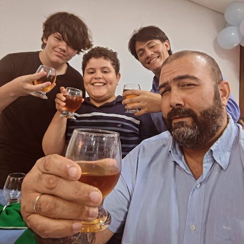 Adaildo Neto em família