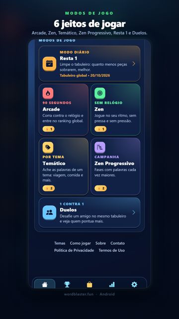 Modos de jogo